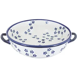 Blue Rose Polish Pottery 1455 Zaklady Round Casserole With Handles -Blue Rose Pottery Store GUEST 81fa3bd3 d5cc 40aa 9a6b 0197dcf785ef