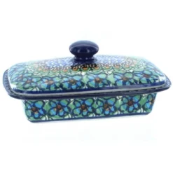 Blue Rose Polish Pottery 294 Ceramika Artystyczna Butter Dish -Blue Rose Pottery Store GUEST 83230179 1121 453a b050 a8d9e14b933d