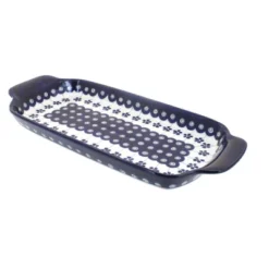 Blue Rose Polish Pottery 1282 Zaklady Bread Tray -Blue Rose Pottery Store GUEST 8323a5b7 007c 48f8 87be facdb97a62d4