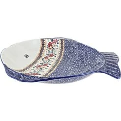 Blue Rose Polish Pottery S017 Manufaktura Large Fish Platter 9 Blue Rose Polish Pottery S017 Manufaktura Large Fish Platter -Blue Rose Pottery Store GUEST 8428bfb1 c507 4de3 bce7 e4f7e48ef5df