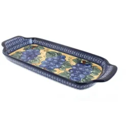 Blue Rose Polish Pottery 1282 Zaklady Bread Tray -Blue Rose Pottery Store GUEST 847f9606 2e27 43f1 8db4 5aa899fbee46