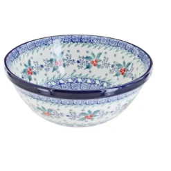 Blue Rose Polish Pottery Ceramika Artystyczna Cereal Bowl -Blue Rose Pottery Store GUEST 84a1bd8c dee3 4827 beb9 65e79d9d0fac