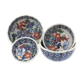 Blue Rose Polish Pottery 2080 Vena Measuring Bowls -Blue Rose Pottery Store GUEST 84dfebb6 794f 4728 95bf 5a8a581d68a6