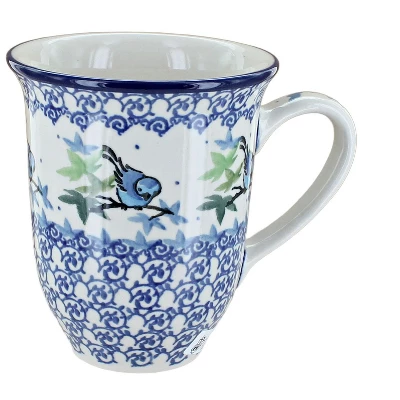 Blue Rose Polish Pottery 826 Ceramika Artystyczna Large Coffee Mug 22 Blue Rose Polish Pottery 826 Ceramika Artystyczna Large Coffee Mug - Image 20
