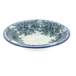 Blue Rose Polish Pottery 5F WR Unikat Soup Plate With Rim -Blue Rose Pottery Store GUEST 857dd111 0074 408c b2c5 59598d574710