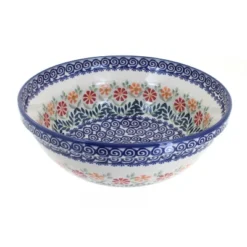 Blue Rose Polish Pottery M092 Manufaktura Large Serving Bowl -Blue Rose Pottery Store GUEST 868fd20c 392b 4edc 89d4 8552b33e0f6b