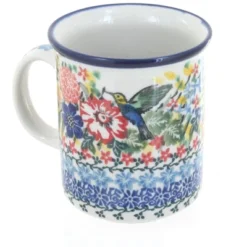 Blue Rose Polish Pottery 236 Ceramika Artystyczna Small Coffee Mug -Blue Rose Pottery Store GUEST 888f2f53 e056 4db4 915a 5c920d1d46a5