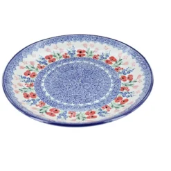 Blue Rose Polish Pottery Ceramika Artystyczna Dinner Plate -Blue Rose Pottery Store GUEST 88ef86fa 7c14 48ed 96dc b07391040721