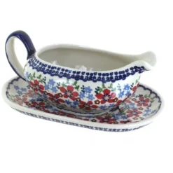 Blue Rose Polish Pottery S119 Manufaktura Gravy Boat & Plate 29 Blue Rose Polish Pottery S119 Manufaktura Gravy Boat & Plate -Blue Rose Pottery Store GUEST 89a8377a 9b8b 4068 a8ed ba5a8eb35415