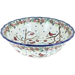Blue Rose Polish Pottery 204 Vena Large Serving Bowl 26 Blue Rose Polish Pottery 204 Vena Large Serving Bowl -Blue Rose Pottery Store GUEST 89e1ec9b fd5c 4fc3 96ff 18b61f1fe8cd