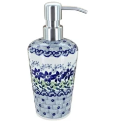 Blue Rose Polish Pottery B009 Manufaktura Soap Dispenser -Blue Rose Pottery Store GUEST 8a8327b6 413e 4a32 a532 eb51e6ab9422