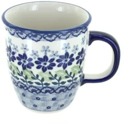 Blue Rose Polish Pottery Manufaktura Coffee Mug -Blue Rose Pottery Store GUEST 8ae66ca0 5130 4fae 8aec 8f61abafd4ba
