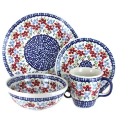 Blue Rose Polish Pottery Manufaktura Dinnerware (4PC) 35 Blue Rose Polish Pottery Manufaktura Dinnerware (4PC) -Blue Rose Pottery Store GUEST 8b2ff23a 0256 40e9 9bc0 f7802e48ee45