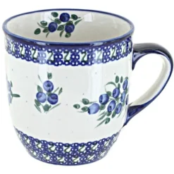 Blue Rose Polish Pottery 131 Millena Coffee Mug