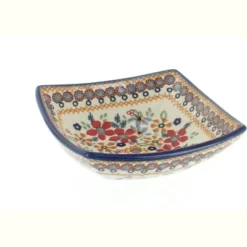 Blue Rose Polish Pottery M105 Manufaktura Small Square Bowl 8 Blue Rose Polish Pottery M105 Manufaktura Small Square Bowl -Blue Rose Pottery Store GUEST 8c528e6b d581 41e7 8266 85215436c214
