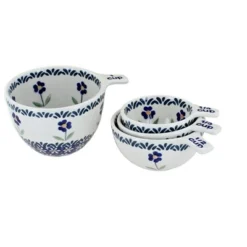 Blue Rose Polish Pottery M1720 Manufaktura Measuring Cup Set -Blue Rose Pottery Store GUEST 8c657739 df00 425a 94a8 aa7b5a11f0e7