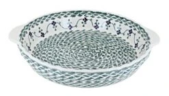 Blue Rose Polish Pottery Z148 Manufaktura Pie Plate With Handles -Blue Rose Pottery Store GUEST 8ce0d82c 8cfe 46ef ab4a b66be1d85626