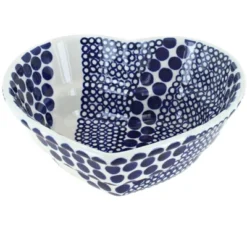 Blue Rose Polish Pottery 860-1 Zaklady Small Heart Bowl -Blue Rose Pottery Store GUEST 8d7dfe36 a09d 4c73 865e e2e1e0d377da