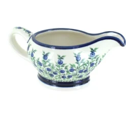 Blue Rose Polish Pottery 1258 Zaklady Gravy Boat -Blue Rose Pottery Store GUEST 8e5b8535 1290 47b6 a730 02830610d31a