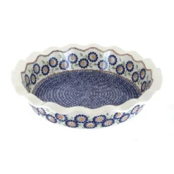 Blue Rose Polish Pottery Z159 Manufaktura Pie Plate -Blue Rose Pottery Store GUEST 8e8dba61 3879 49e6 8243 a9a8bc3e96cf
