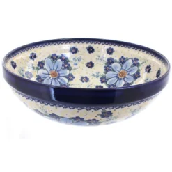 Blue Rose Polish Pottery 78 Vena Large Serving Bowl -Blue Rose Pottery Store GUEST 8f211e6d dee9 44f2 9b24 c4f7b8d307a1