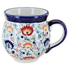 Blue Rose Polish Pottery K068 Manufaktura Large Bubble Mug -Blue Rose Pottery Store GUEST 8fa78ed9 3e14 48d4 b528 591302da8d8c