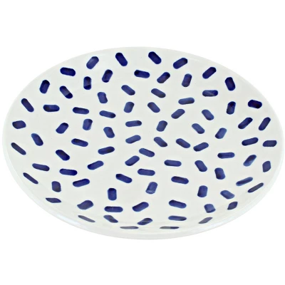 Blue Rose Polish Pottery Zaklady Dessert Plate 11 Blue Rose Polish Pottery Zaklady Dessert Plate - Image 9