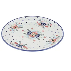 Blue Rose Polish Pottery Manufaktura Dinner Plate -Blue Rose Pottery Store GUEST 8fc83bec 9db8 4394 964f ddaf252c8249