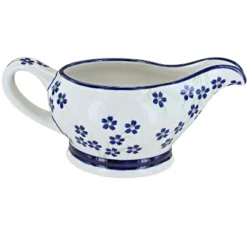Blue Rose Polish Pottery 1258 Zaklady Gravy Boat -Blue Rose Pottery Store GUEST 902c7350 d596 4a5c a0a1 4546cd800c65