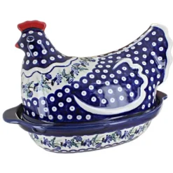 Blue Rose Polish Pottery 1773 Zaklady Hen Baker -Blue Rose Pottery Store GUEST 9208a4fa 1ba3 4ff8 973f b86f9f4c664d
