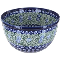 Blue Rose Polish Pottery 985 Zaklady Medium Mixing Bowl -Blue Rose Pottery Store GUEST 9225504a c698 4db5 97b0 310440cc13b1
