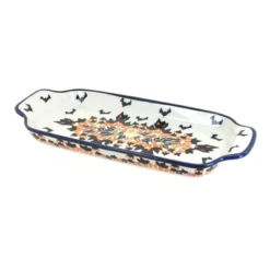 Blue Rose Polish Pottery 1282 Zaklady Bread Tray -Blue Rose Pottery Store GUEST 935e5bf8 3651 4e2e ae45 ff55dbcd4098