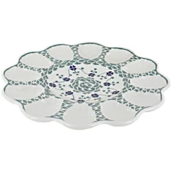 Blue Rose Polish Pottery T140 Manufaktura Egg Plate -Blue Rose Pottery Store GUEST 93865398 432d 4bbb ae9e 7391ec8a5dfa
