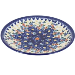 Blue Rose Polish Pottery Vena Dessert Plate 23 Blue Rose Polish Pottery Vena Dessert Plate -Blue Rose Pottery Store GUEST 93cb6aea 5770 4543 b2b7 88b4578faab5