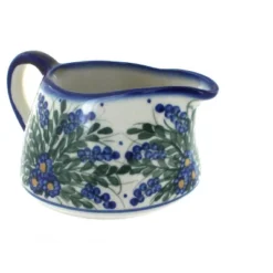 Blue Rose Polish Pottery 50A WR Unikat Gravy Boat -Blue Rose Pottery Store GUEST 94533499 15fe 4f5a a95a 0a19a3283f92