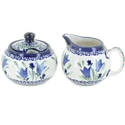 Blue Rose Polish Pottery 694-711 Zaklady Cream & Sugar Set -Blue Rose Pottery Store GUEST 94828290 5513 4017 8a7a 232beb1d2c29