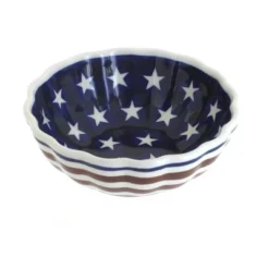 Blue Rose Polish Pottery 1518 Zaklady Small Scallop Dish -Blue Rose Pottery Store GUEST 95223f0a 367e 42f5 88b7 df6bae859b34