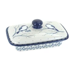 Blue Rose Polish Pottery 294 Ceramika Artystyczna Butter Dish -Blue Rose Pottery Store GUEST 9545d90c 33fb 4791 98c2 f564d081b240