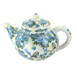 Blue Rose Polish Pottery 18 Vena Teapot -Blue Rose Pottery Store GUEST 96a88707 2dcb 426f a571 b4a913bf50ab