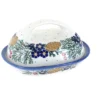 Blue Rose Polish Pottery 15A WR Unikat Butter Dish -Blue Rose Pottery Store GUEST 970aab09 61e3 48f3 a944 9404d9f7509c