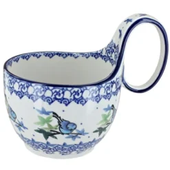 Blue Rose Polish Pottery 845 Ceramika Artystyczna Soup Mug -Blue Rose Pottery Store GUEST 97b951ae 319f 4b18 99b5 270357431b02