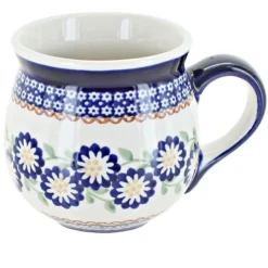 Blue Rose Polish Pottery K090 Manufaktura Bubble Mug -Blue Rose Pottery Store GUEST 98cdaab0 f8d1 4522 9c18 12ef07c8585d