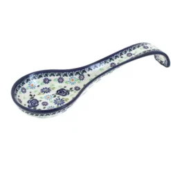 Blue Rose Polish Pottery 1178 Zaklady Large Spoon Rest -Blue Rose Pottery Store GUEST 99380e30 49b2 42fb a220 4854cacd09b4
