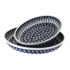 Blue Rose Polish Pottery 1600 Zaklady Oval Baker Set -Blue Rose Pottery Store GUEST 99bd94b7 c114 49d3 8217 3e6b076d2f8f