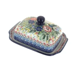 Blue Rose Polish Pottery 295 Ceramika Artystyczna Butter Dish -Blue Rose Pottery Store GUEST 99e37cf8 50ca 4c63 b489 5c2c2645d5f7