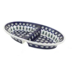 Blue Rose Polish Pottery 1280 Zaklady Divided Dish 10 Blue Rose Polish Pottery 1280 Zaklady Divided Dish -Blue Rose Pottery Store GUEST 9a0ccb83 7300 49e0 a47f e439bffee7ee