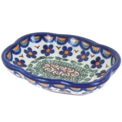 Blue Rose Polish Pottery 85 Vena Soap Dish -Blue Rose Pottery Store GUEST 9a5d2fed bee0 4ac6 8f6b bc5dce89ca8f