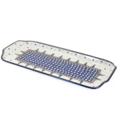 Blue Rose Polish Pottery 410 Ceramika Artystyczna Bread Tray -Blue Rose Pottery Store GUEST 9dd2997a 2283 4a6b 99ec 68bd08726ca5