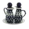 Blue Rose Polish Pottery 1184 Zaklady Oil & Vinegar Sets 1 Blue Rose Polish Pottery 1184 Zaklady Oil & Vinegar Sets -Blue Rose Pottery Store GUEST a03508e6 9ff6 4b6b 8d22 d9543f847403