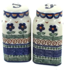 Blue Rose Polish Pottery 320 Vena Large Salt & Pepper Shakers -Blue Rose Pottery Store GUEST a09fa93e 6d5b 43d1 b40a e40142c0f3a4